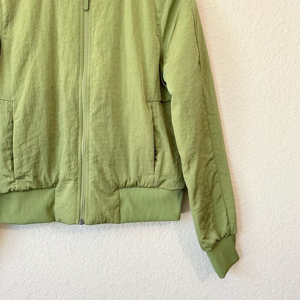 LULULEMON Non-Stop Bomber Jacket Green Foliage Insulated Reversible - Picture 11 of 16